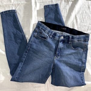Medium Wash Skinny Stretch Jean